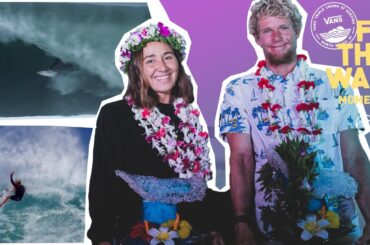 Vans Off The Wall Moment: Moore And Florence Repeat Their Triple Crown Of Surfing Victories