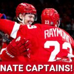 Moritz Seider & Lucas Raymond named Alternate Captains! | Connor McDavid contract reaction