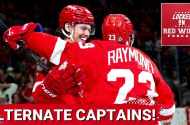 Moritz Seider & Lucas Raymond named Alternate Captains! | Connor McDavid contract reaction