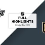 NHL Highlights | Kings vs. Golden Knights | October 08, 2025