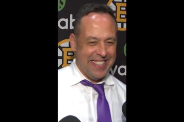 Marco Sturm Says Bruins Played Exactly How He Wanted in First Win as NHL Head Coach