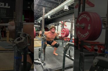 800lb Squat Fail No Spotters | Shane Hunt