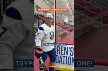 New York Islanders Whiteboard Questions | How Many Alarms Do You Set?