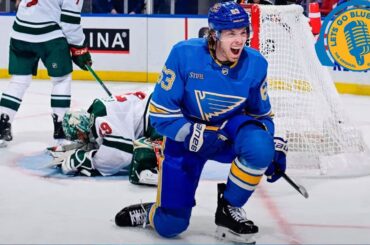 Blues Open Season Against Minnesota Thursday Night