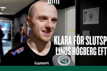 Frölunda är klara för slutspel i CHL – Linus Högberg efter matchen