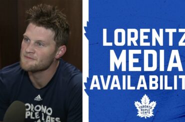 Steven Lorentz | Pregame vs Montreal Canadiens | October 8, 2025