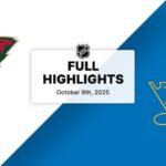 NHL Highlights | Wild vs. Blues | October 09, 2025