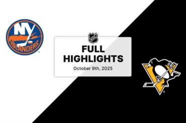 NHL Highlights | Islanders vs. Penguins | October 09, 2025