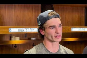 Kraken Ryan Winterton post game interview 10.9.25