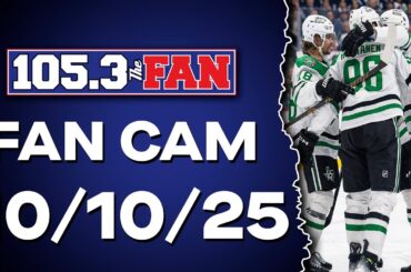 Stars Beat Jets 5-4 In Opener; Schotty & Cowboys Ready For Matchup With Panthers | Fan Cam 10/10/25