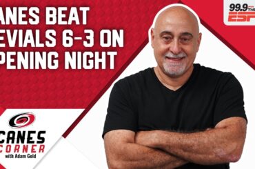 K'Andre Miller and Seth Jarvis lead Carolina Hurricanes to 6-3 opening night win