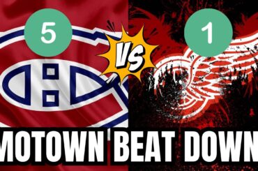BOOM! The Montreal Canadiens STATEMENT Win In Detroit!