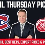NHL Picks - Canadiens vs Red Wings - NHL pick l Thursday 10/9/25 l Vernon’s NHL Betting Predictions