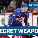 Jack Drury And The Third Line Is Colorado's Secret Weapon | Avalanche Review Game 2