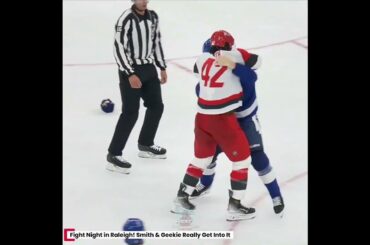 Fight Night in Raleigh! Smith & Geekie Really Get Into It