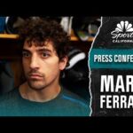 Sharks defenseman Mario Ferraro discusses new leadership group this season  | NBC Sports California
