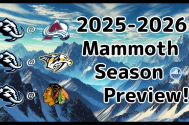 Utah Mammoth 25-26 Season Preview!
