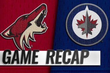 Morrissey, Myers lead Jets past Coyotes, 5-3