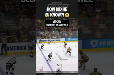 This guy knows puck 🧠💯