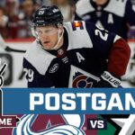 Necas and the Colorado Avalanche fall short in shootout to the Dallas Stars | DNVR Avalanche