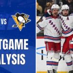 Mike Sullivan Returns To Pittsburgh With Rangers Dominant 6-1 Win | New York Rangers