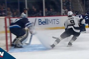 Kings' Adrian Kempe Finishes Off Two Slick Passes For Beautiful Goal