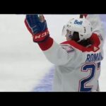 NHL Season 2021 - Alexander Romanov 1st career NHL goal - Canadiens @ Oilers