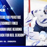 Lightning Players Get Fines and Hearings From Saturday's Game at Florida