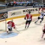 Wisconsin Vision Highlight of the Night:Sissons Short Handed Goal