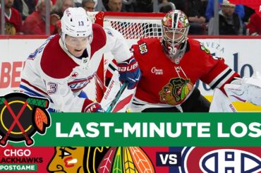 BLACKHAWKS POSTGAME: Connor Bedard SCORES, Blackhawks Still Fall vs Canadiens | CHGO Blackhawks