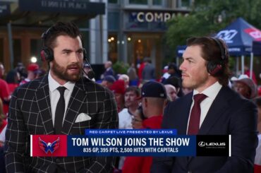 Tom Wilson proud to see T.J. Oshie in next chapter of his career