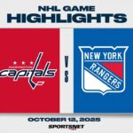 NHL Highlights | Capitals vs. Rangers - October 12, 2025