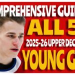 A Comprehensive Guide to: *ALL 50* 2025-26 Upper Deck Series 1 Young Guns Hockey Rookies!