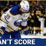 The Buffalo Sabres have a goal scoring problem that showed it's face again in Boston