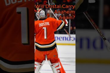 Will Lukas Dostal Carry The Anaheim Ducks Again? Will The Ducks Be Better? #anaheimducks #nhl