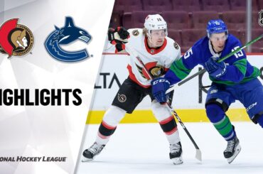 Senators @ Canucks 4/22/21 | NHL Highlights