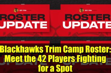 Blackhawks Trim Camp Roster: Meet the 42 Players Fighting for a Spot