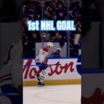 Oliver Kapanen's first NHL goal 👏 #Habs #Milestone #Goal