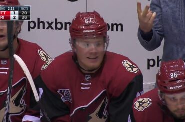 Crouse beats Condon with a perfect wraparound