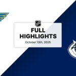 NHL Highlights | Blues vs. Canucks | October 13, 2025