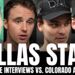 Jake Oettinger, Thomas Harley, Wyatt Johnston & Glen Gulutzan Recap Dallas Stars SO Win vs. Colorado