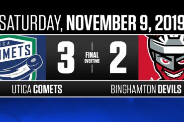 Comets dramatic come from behind victory over Devils