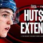 LeBrun with details on Lane Hutson's 8-year extension with Canadiens