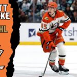 Beckett Sennecke #45 (Anaheim Ducks) first NHL goal Oct 9, 2025