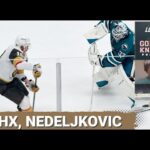 San Jose Sharks goalie Nedeljkovic gifted the Vegas Golden Knights two points