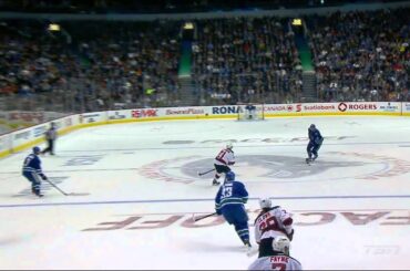 Canucks Vs Devils Alex Edler 2-2 Goal 10/08/13 [HD]