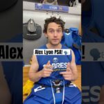 Alex Lyon has something he needs you to know. #buffalosabres #AlexLyon #nhl