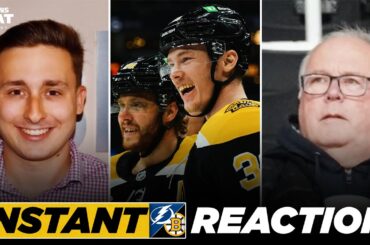Bruins vs Lightning Instant Reaction: Boston Loses First Game of Year | Bruins Beat