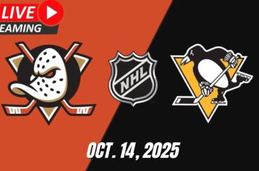 🏒 NHL LIVE! Pittsburgh Penguins vs Anaheim Ducks | Regular Season | October 14, 2025 |  Live