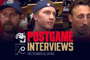 Postgame Reaction vs Flyers | 10.9.25
